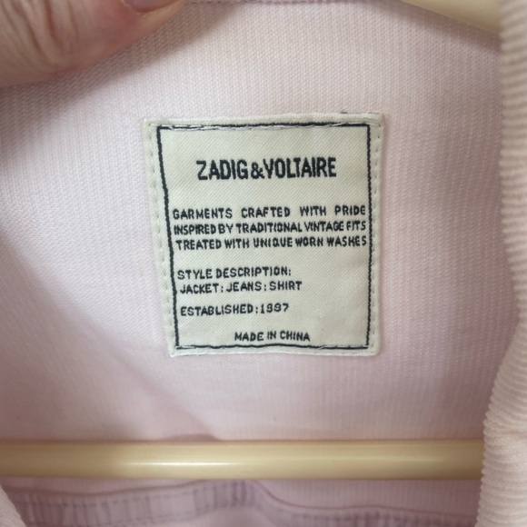 Zadig et Voltaire pink jacket - Picture 6 of 6